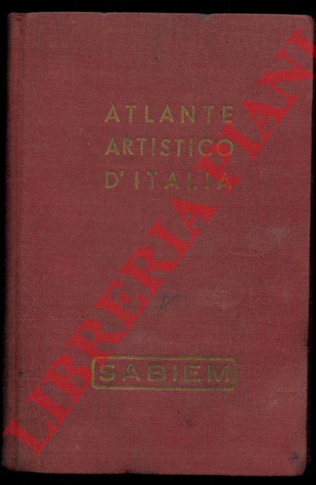 - - Atlante artistico d'Italia.
