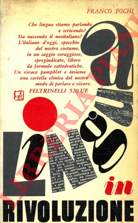 FOCHI Franco - - Lingua in rivoluzione. Saggio.