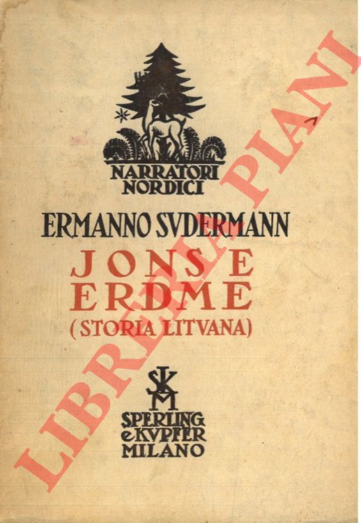 SVDERMANN Ermanno - - Jonse Erdme (storia lituana).