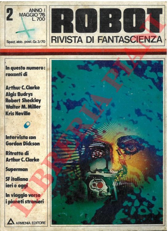 (CURTONI Vittorio) - - Robot. Rivista di fantascienza. Anno I. N. 2. Maggio '76.