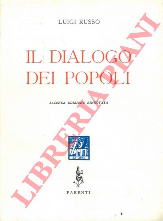 RUSSO Luigi - - Il dialogo dei popoli.