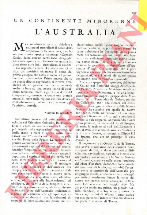 GREENHAM R.J. - - L'Australia.