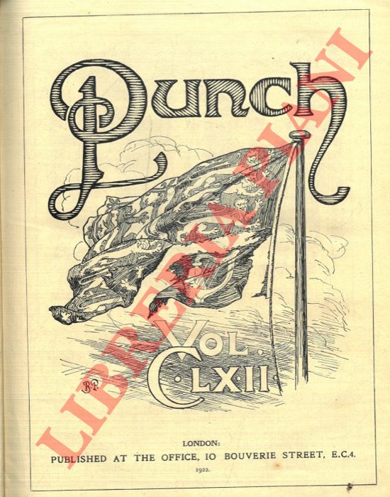 - - Punch or the London Charivari. 1922. Vol. 162 e 163.