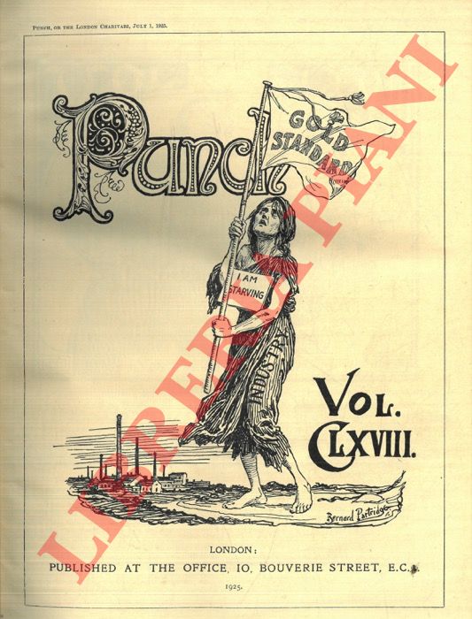 - - Punch or the London Charivari. 1925. Vol. 168 e 169.