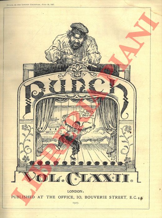 - - Punch or the London Charivari. 1927. Vol. 172 e 173.