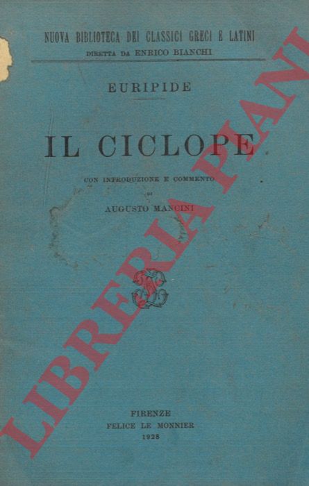 Euripide - - Il Ciclope.