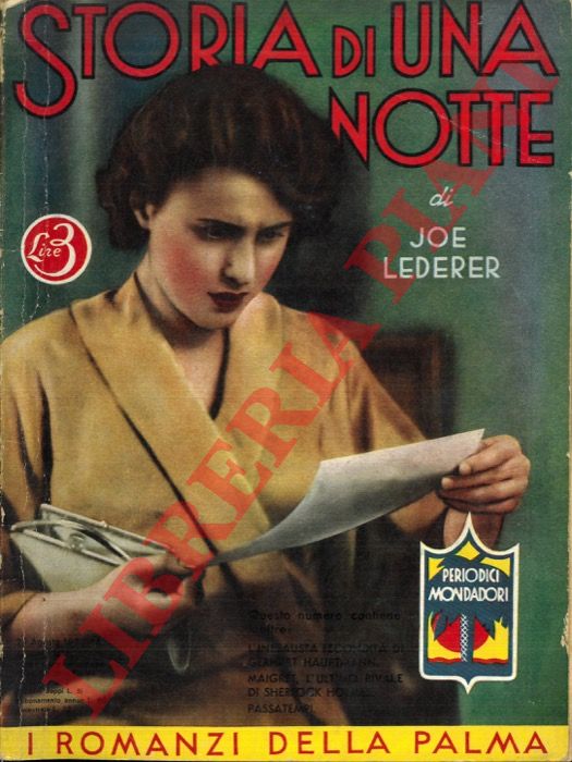 LEDERER Joe - - Storia di una notte.