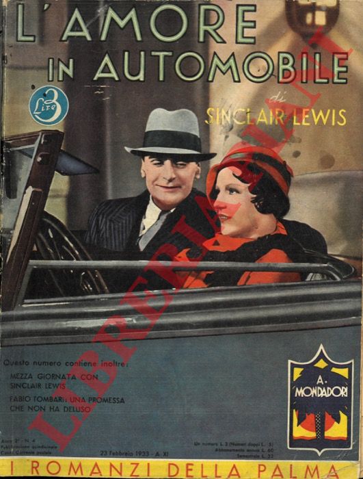 LEWIS Sinclair - - L'amore in automobile.