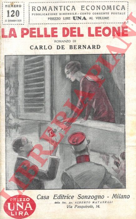 DE BERNARD Carlo - - La pelle del leone.