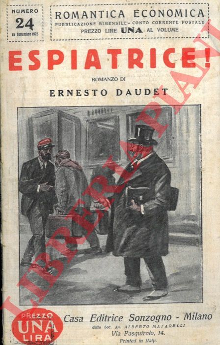DAUDET Ernesto - - Espiatrice !