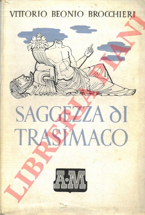 BEONIO BROCCHIERI Vittorio - - Saggezza di Tras