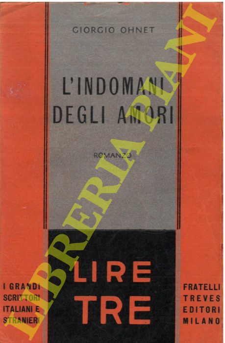 OHNET Giorgio - - L'indomani degli amori.