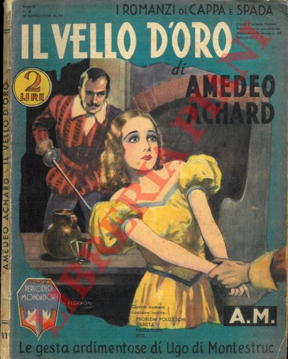 ACHARD Amedeo - - Il vello d'oro.
