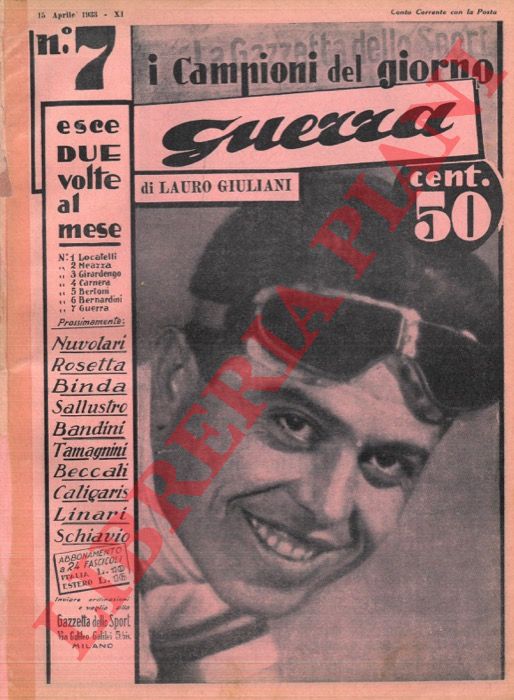 GIULIANI Lauro - - Guerra.
