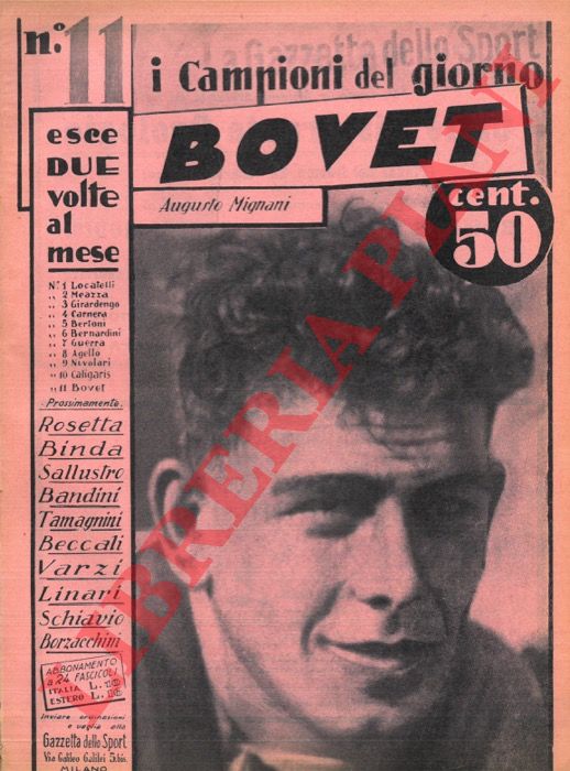 MIGNANI Augusto - - Bovet.