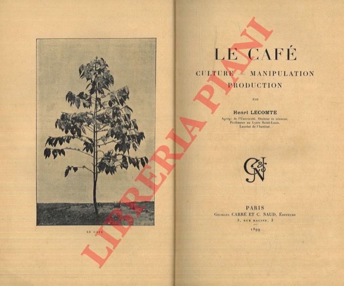 LECOMTE Henry - - Le Caf. Culture - Manipulation - Production.