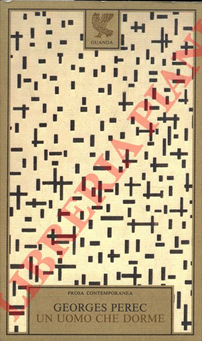 PEREC Georges - - Un uomo che dorme.