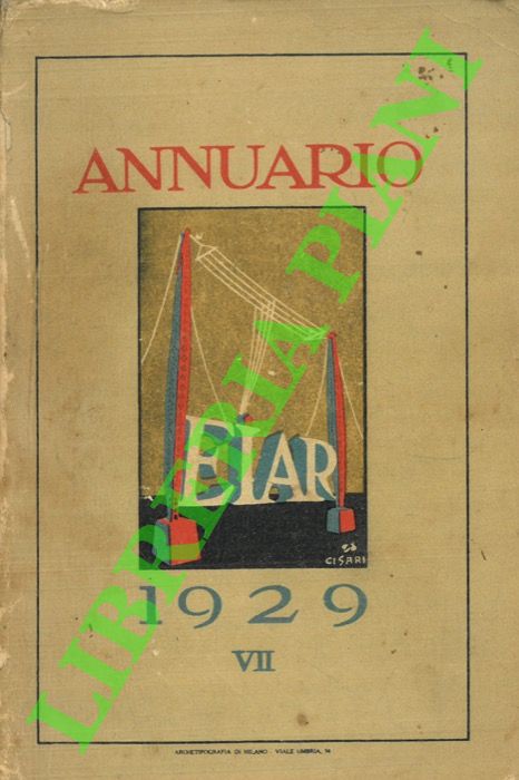 EIAR - - Annuario dell'EIAR. 1929. VII.