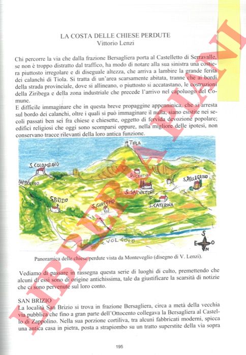 LENZI Vittorio - - La costa delle chiese perdute.