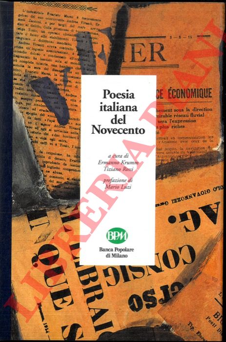 (KRUMM Ermanno - ROSSI Tiziano) - - Poesia italiana del Novecento.