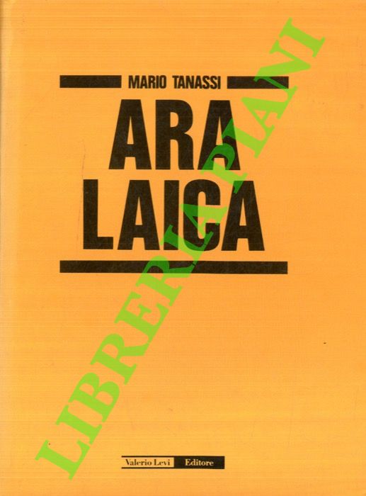 TANASSI Mario - - Ara laica.