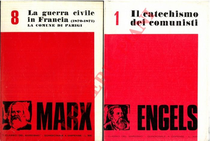 MARX - ENGELS - LENIN - - I Classici del Marxismo. N. 1/8.