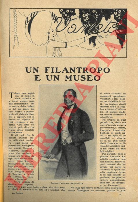BARZILAI GENTILLI Enrica - - Un filantropo e un museo.