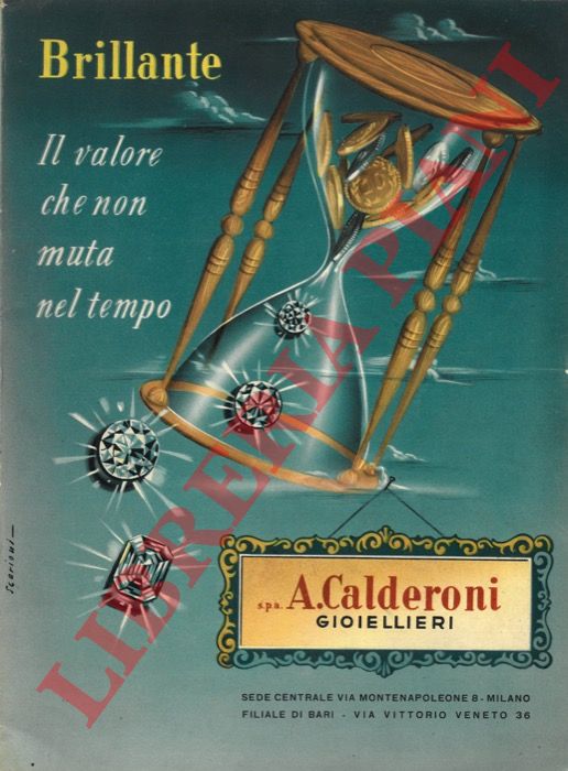 A. Calderoni spa. Gioiellieri. Milano - - Brillante. Catalogo n. 40.