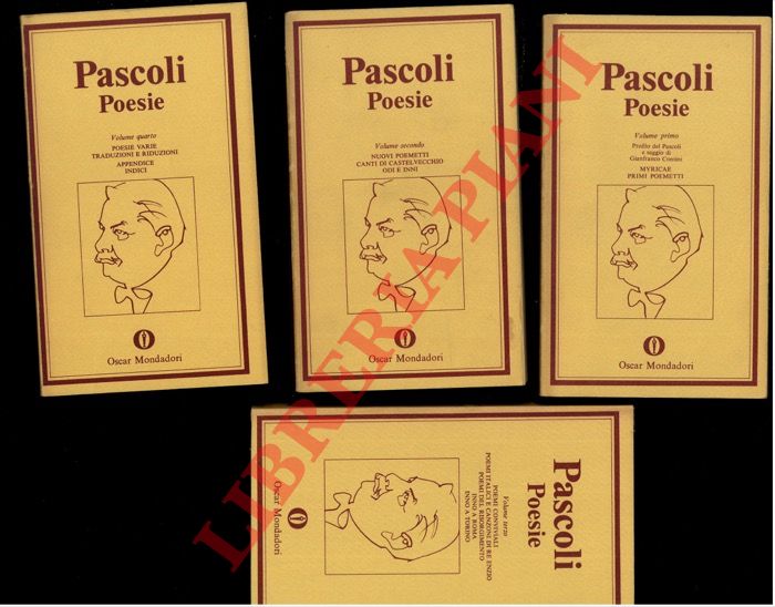 PASCOLI Giovanni - - Poesie.