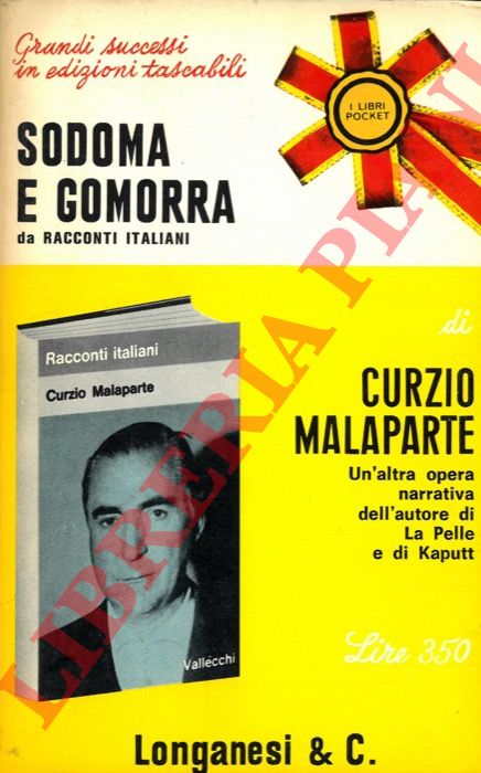 MALAPARTE Curzio - - Sodoma e Gomorra da racconti italiani.