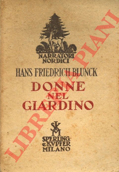 BLUNCK Hans Friedrich - - Donne nel giardino.