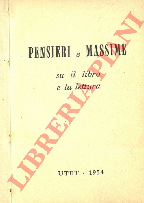 - - Pensieri e massime su il libro e la lettura.