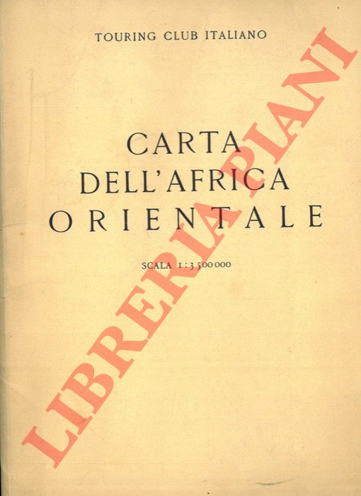 TCI - - Carta dell'Africa Orientale.