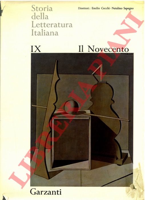 (CECCHI Emilio - SAPEGNO Natalino) - - Storia della Letteratura Italiana. Vol. IX. Il Novecento.