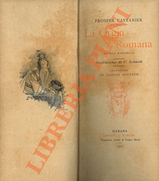 CASTANIER Prosper - - La orgia romana.