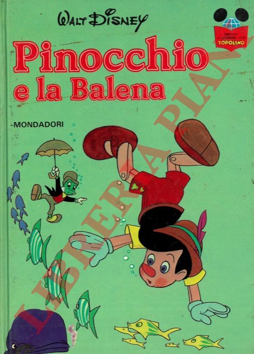 (Walt Disney) - - Pinocchio e la balena.