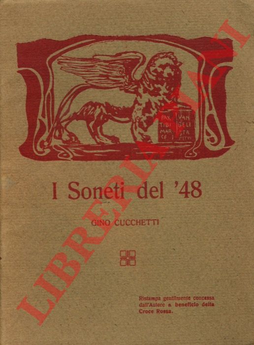 CUCCHETTI Gino - - I Soneti del '48.