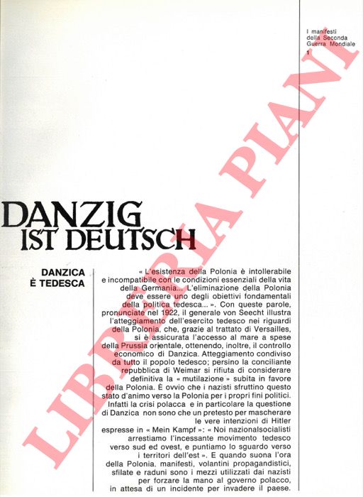 - - I manifesti della Seconda Guerra Mondiale.