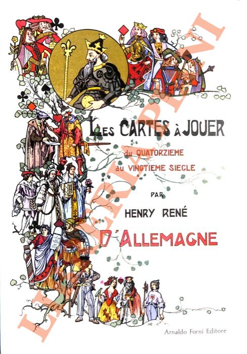 D'ALLEMAGNE Henry-Ren - - Les cartes  jouer du XIVe au XXe sicle.