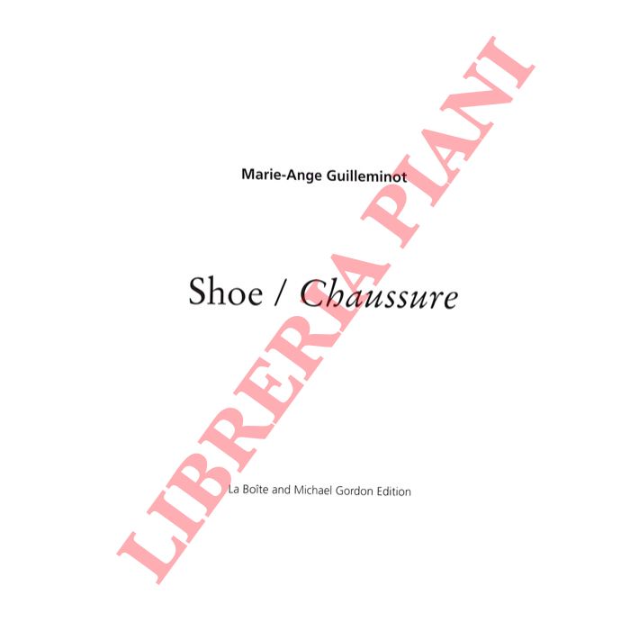 GUILLEMINOT Marie-Ange - - Shoe / Chaussure.