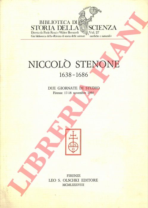 - - Niccol Stenone (1638-1686). Due giornate di studio (Firenze, 17-18 novembre 1986).