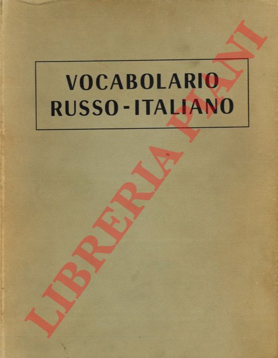 - - Vocabolario russo-italiano.