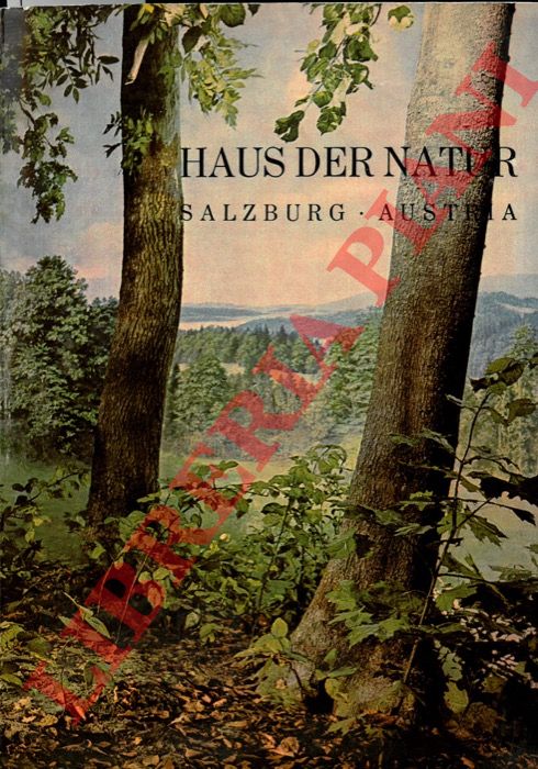 (TRATZ Eduard Paul) - - Wegweiser Durch das Haus der Natur in Salzburg.