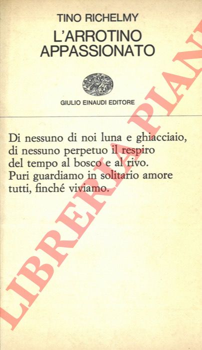 RICHELMY Tino - - L'arrotino appassionato.