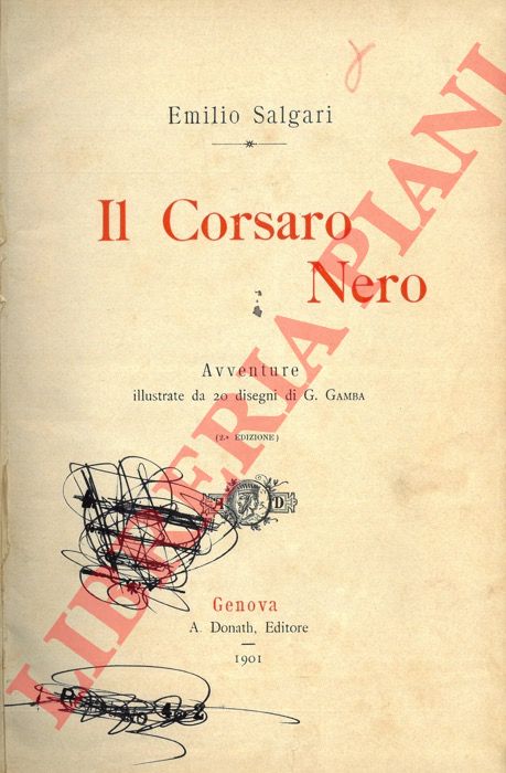 SALGARI Emilio - - Il Corsaro Nero.