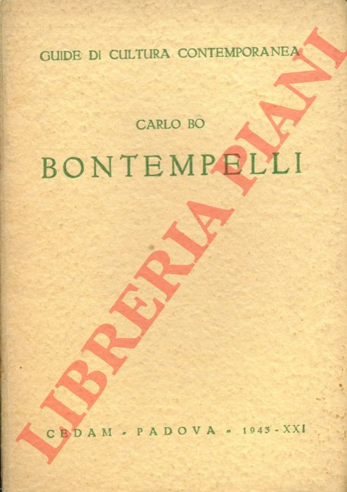 BO Carlo - - Bontempelli.