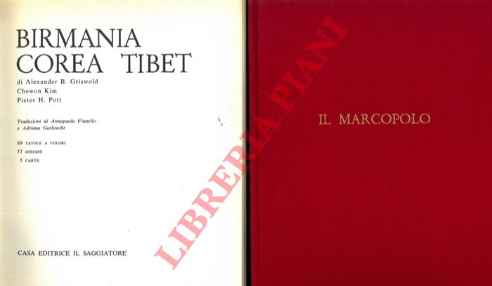 GRISWOLD Alexander B. - KIM Chewon - POTT Pieter H. - - Birmania Corea Tibet.