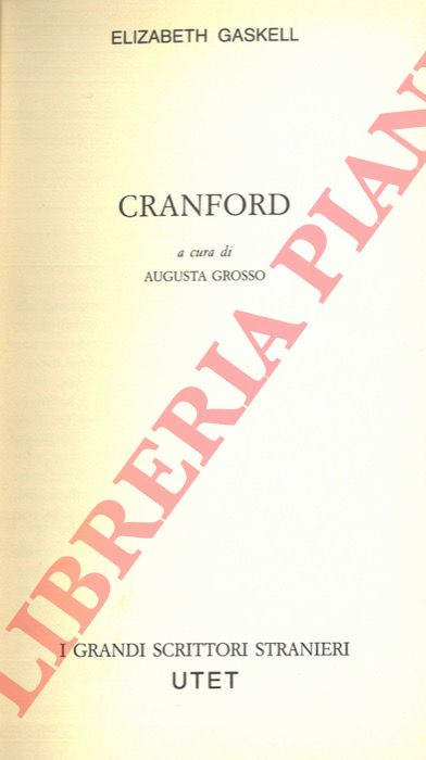 GASKELL Elisabeth - - Cranford.