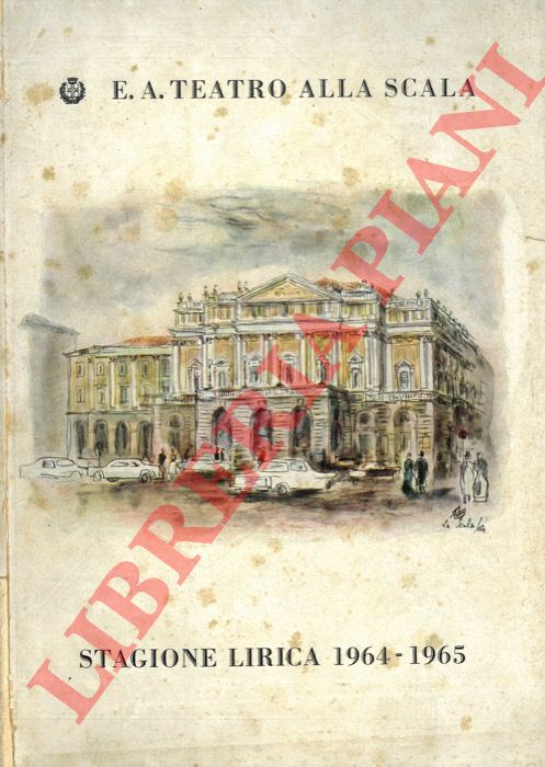 Teatro alla Scala - - Stagione lirica 1964 - 65 : Boris Godunov 