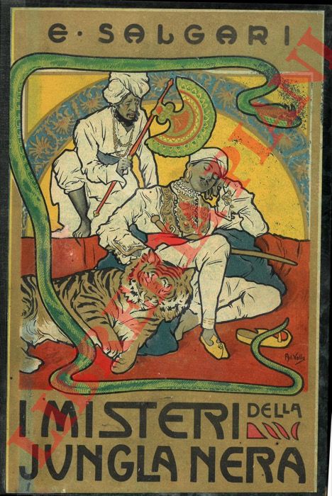SALGARI Emilio - - I misteri della Jungla Nera.
